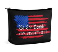 Nous, Le Peuple, Sommes en colère, Trousse de Maquillage Portable de Voyage, Trousse de Toilette de Grande capacité, Sacs de Rangement pour Femmes-3