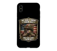 Nous Les devons à Tous partiotiques Journée commémorative des Anciens Combattants 4 Juillet Coque pour iPhone XS Max