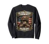 Nous Les devons à Tous partiotiques Journée commémorative des Anciens Combattants 4 Juillet Sweatshirt