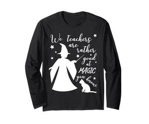 Nous, Les Enseignants, Sommes plutôt Bons pour Les professeurs de magiciens de Baguette Magique Manche Longue