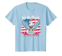 Nous, Les Gens, savons Comment Faire la fête T-Shirt, Enfant, Bleu Céleste, 6 Ans