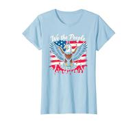 Nous, Les Gens, savons Comment Faire la fête T-Shirt, Femme, Bleu Céleste, 3XL