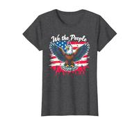 Nous, Les Gens, savons Comment Faire la fête T-Shirt, Femme, Chiné Foncé, M