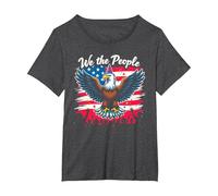 Nous, Les Gens, savons Comment Faire la fête T-Shirt, Femme Grandes Tailles, Chiné Foncé, 6X