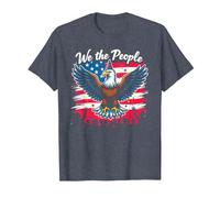 Nous, Les Gens, savons Comment Faire la fête T-Shirt, Homme, Bleu Chiné, 6XL