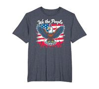 Nous, Les Gens, savons Comment Faire la fête T-Shirt, Homme Grandes Tailles, Bleu Chiné, 4X Tall