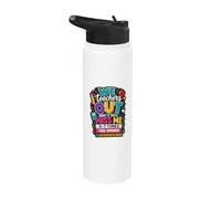Nous, les professeurs, admettons que je me manque 67 fois le dernier jour d'école Stainless Steel Insulated Water Bottle