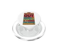 Nous, Les professeurs, admettons Que Je Vous manquerai 67 Fois Le dernier Jour PopSockets PopGrip pour MagSafe