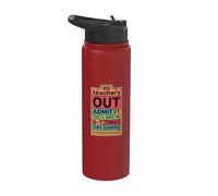Nous, les professeurs, admettons que je vous manquerai 67 fois le dernier jour Stainless Steel Insulated Water Bottle