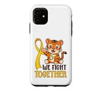 Nous luttons Ensemble Contre Le Cancer chez Les Enfants | Tiger Nurses Coque pour iPhone 11