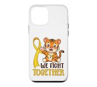 Nous luttons Ensemble Contre Le Cancer chez Les Enfants | Tiger Nurses Coque pour iPhone 12 Mini