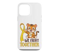 Nous luttons Ensemble Contre Le Cancer chez Les Enfants | Tiger Nurses Coque pour iPhone 13 Pro Max