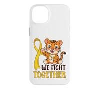 Nous luttons Ensemble Contre Le Cancer chez Les Enfants | Tiger Nurses Coque pour iPhone 14 Plus