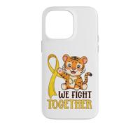 Nous luttons Ensemble Contre Le Cancer chez Les Enfants | Tiger Nurses Coque pour iPhone 14 Pro Max