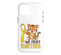 Nous luttons Ensemble Contre Le Cancer chez Les Enfants | Tiger Nurses Coque pour iPhone 16 Pro Max