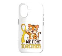 Nous luttons Ensemble Contre Le Cancer chez Les Enfants | Tiger Nurses Coque pour iPhone 17
