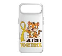 Nous luttons Ensemble Contre Le Cancer chez Les Enfants | Tiger Nurses Coque pour iPhone Air