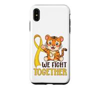 Nous luttons Ensemble Contre Le Cancer chez Les Enfants | Tiger Nurses Coque pour iPhone XS Max
