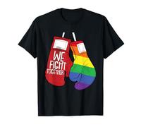 Nous luttons ensemble pour la Gay Pride Equality Fiers Alliés LGBT-Q T-Shirt