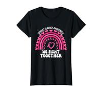 Nous luttons Ensemble pour la Sensibilisation au Cancer du Sein T-Shirt Graphique avec Valeur