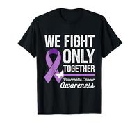 Nous luttons uniquement ensemble Mois de sensibilisation au cancer du pancréas T-Shirt