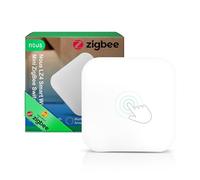 NOUS LZ4 Interrupteur ZigBee, Tuya smart life, Interrupteur d'éclairage Alexa, Interrupteur d'éclairage tactile Smart Home, Interrupteur d'éclairage intelligent, ZigBee2MQTT
