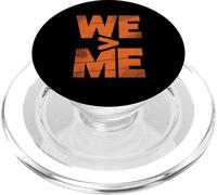 Nous > Moi Le Travail d'équipe L'équipe Nous Sommes Plus Grands Que Moi Citation We Me Meaning PopSockets PopGrip pour MagSafe