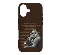 Nous n’Avons Pas Choisi Le Silence - Art engagé du Gorille Coque pour iPhone 17