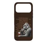 Nous n’Avons Pas Choisi Le Silence - Art engagé du Gorille Coque pour iPhone 17 Pro Max