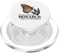 Nous n'avons besoin que d'un monarque et c'est un papillon PopSockets PopGrip pour MagSafe