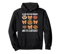 Nous n'avons Besoin Que d'un monarque et d'un nœud Papillon Coquette Sweat à Capuche