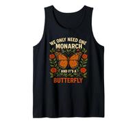 Nous n'avons besoin que d'un seul motif floral naturel Monarch Butterfly Pro Débardeur