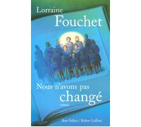 Nous n'avons pas changé