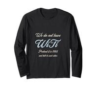 Nous n'avons pas de WiFi. Fais comme si c'était en 1995 et parle à... Manche Longue