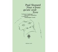 Nous N'avons Qu'une Seule Terre