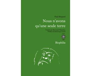 Nous n'avons qu'une seule terre