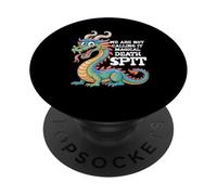 Nous ne l'appelons Pas Magical Death Spit Dragon Lover Animal PopSockets PopGrip Adhésif