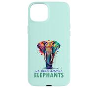 Nous ne méritons Pas Les éléphants Coque pour iPhone 15 Plus