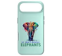 Nous ne méritons Pas Les éléphants Coque pour iPhone Air