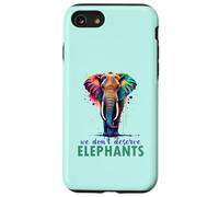 Nous ne méritons Pas Les éléphants Coque pour iPhone SE (2020) / 7/8