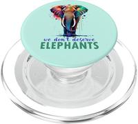 Nous ne méritons Pas Les éléphants PopSockets PopGrip pour MagSafe