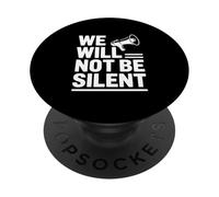 Nous ne resterons Pas Silencieux PopSockets PopGrip Adhésif