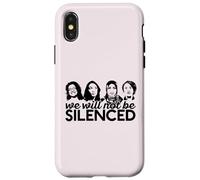 Nous ne serons Pas Silencieux The Squad Rashida AOC Omar Meme Coque pour iPhone X/XS