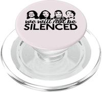 Nous ne serons Pas Silencieux The Squad Rashida AOC Omar Meme PopSockets PopGrip pour MagSafe