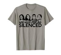 Nous ne serons Pas Silencieux The Squad Rashida AOC Omar Meme T-Shirt