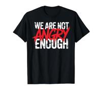 Nous ne Sommes Pas Assez en colère T-Shirt Graphique avec Valeur