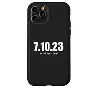 Nous n'oublierons Pas | Nova Festival 7 Octobre 2023, Israël Coque pour iPhone 11 Pro