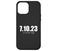 Nous n'oublierons Pas | Nova Festival 7 Octobre 2023, Israël Coque pour iPhone 12 Pro Max