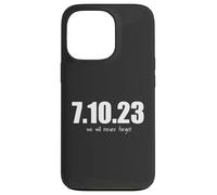 Nous n'oublierons Pas | Nova Festival 7 Octobre 2023, Israël Coque pour iPhone 13 Pro