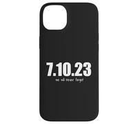 Nous n'oublierons Pas | Nova Festival 7 Octobre 2023, Israël Coque pour iPhone 14 Plus